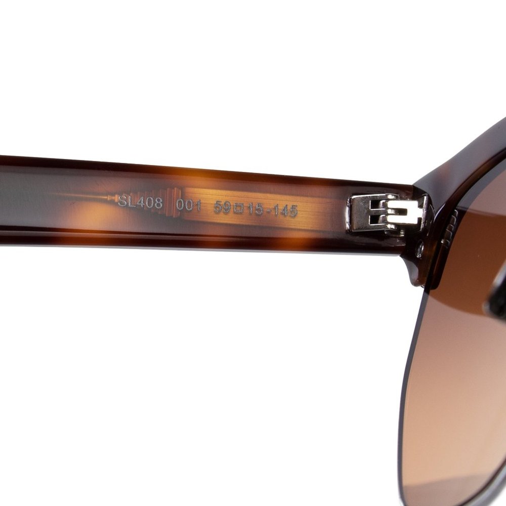 Saint Laurent Full Rimmed Sunglasses SL408 001 59 - Picture 4 of 5